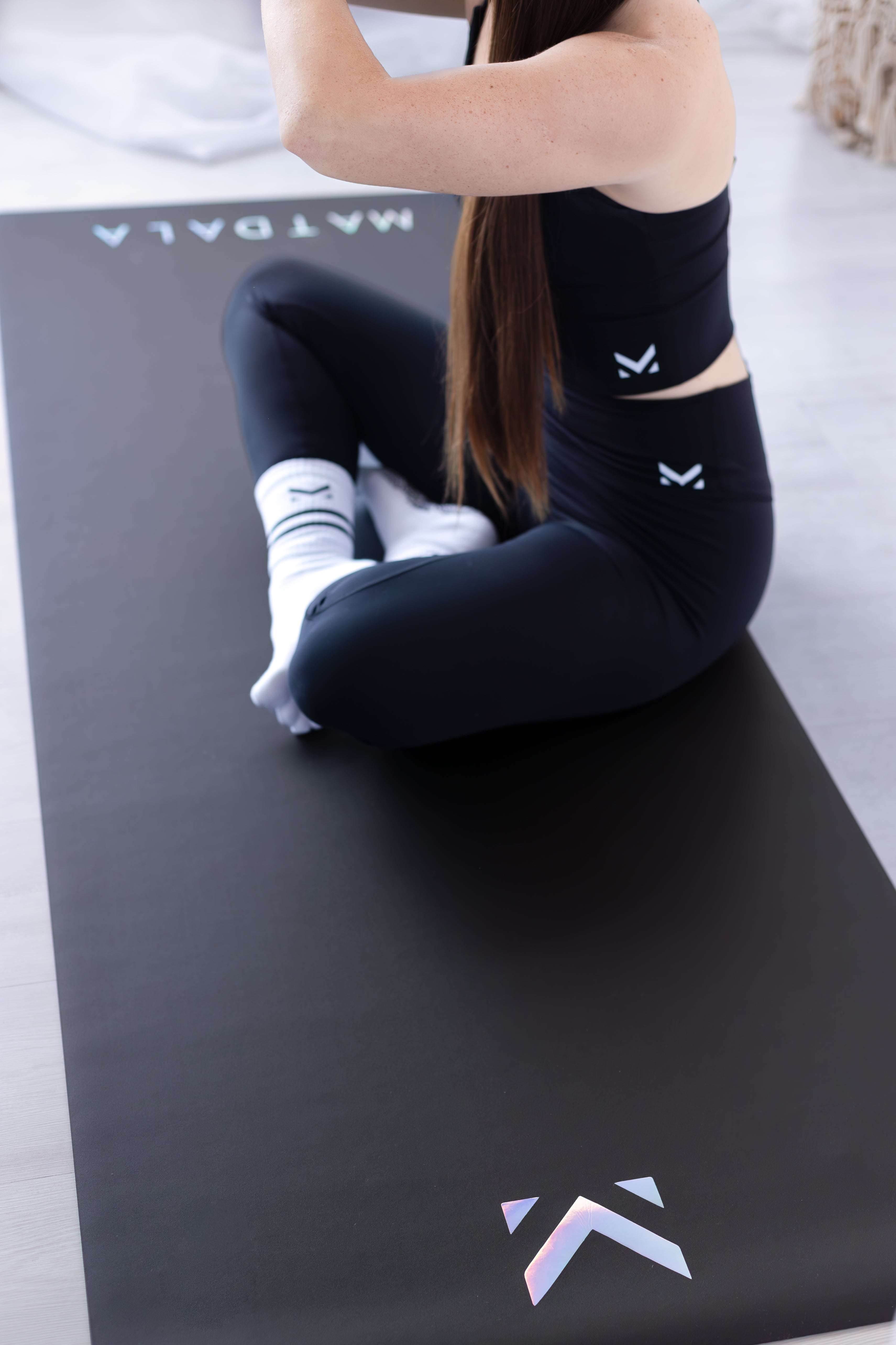 Mat de Yoga Travel PRO Power Grip – Black: Poder y Enfoque (2 mm)