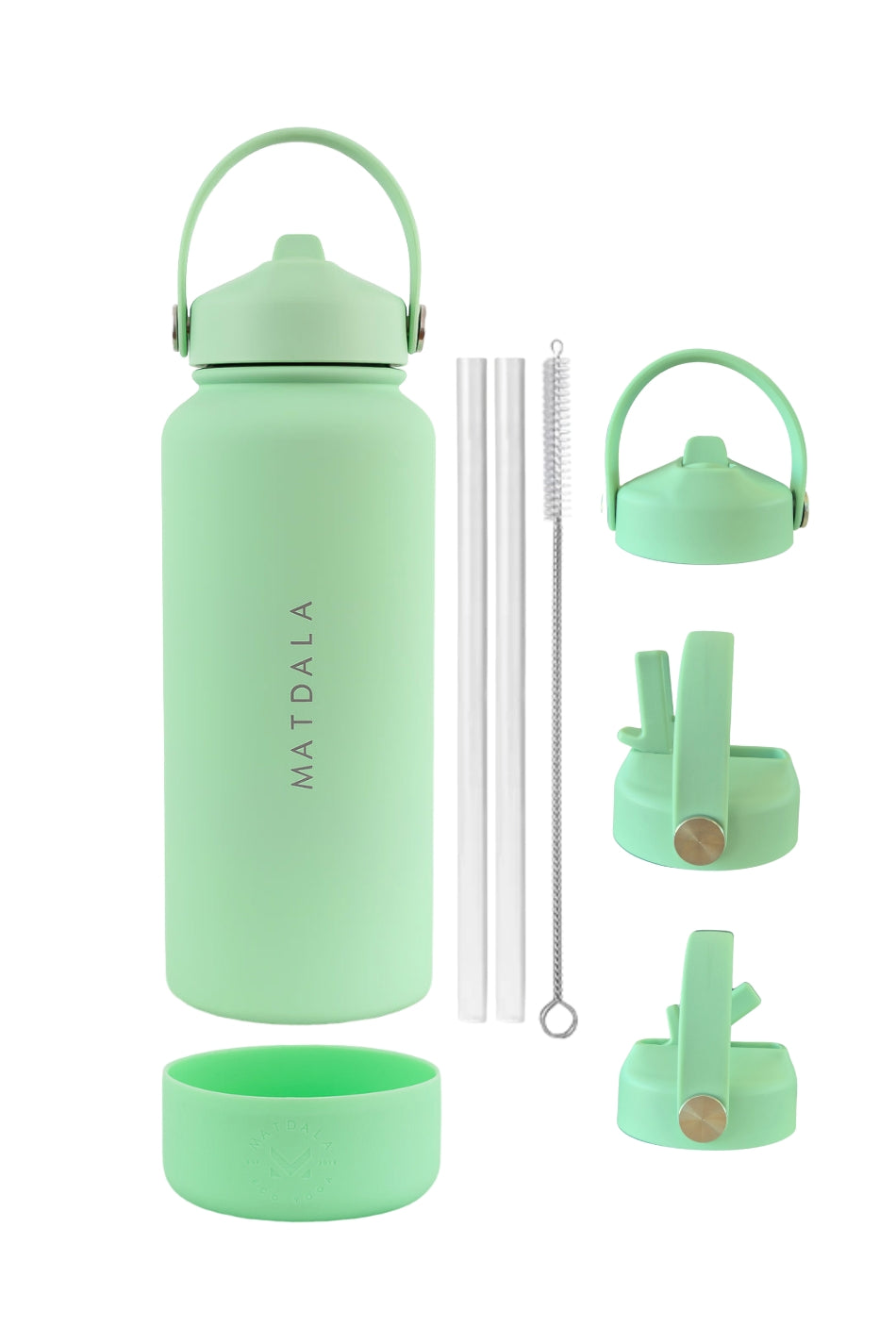 Botella Térmica Tapa Bombilla 1 Lt. | Menta