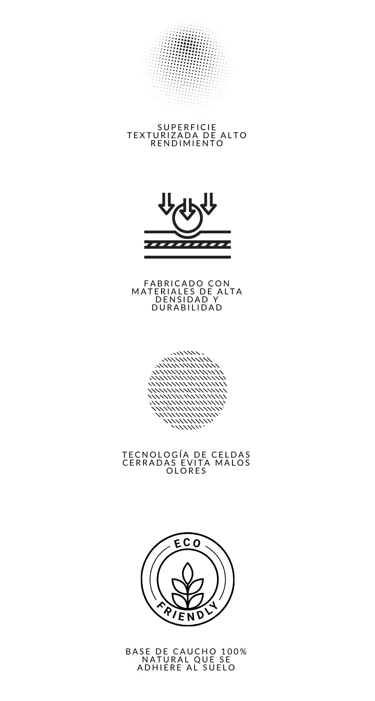 Propiedades el Mat de Yoga PU