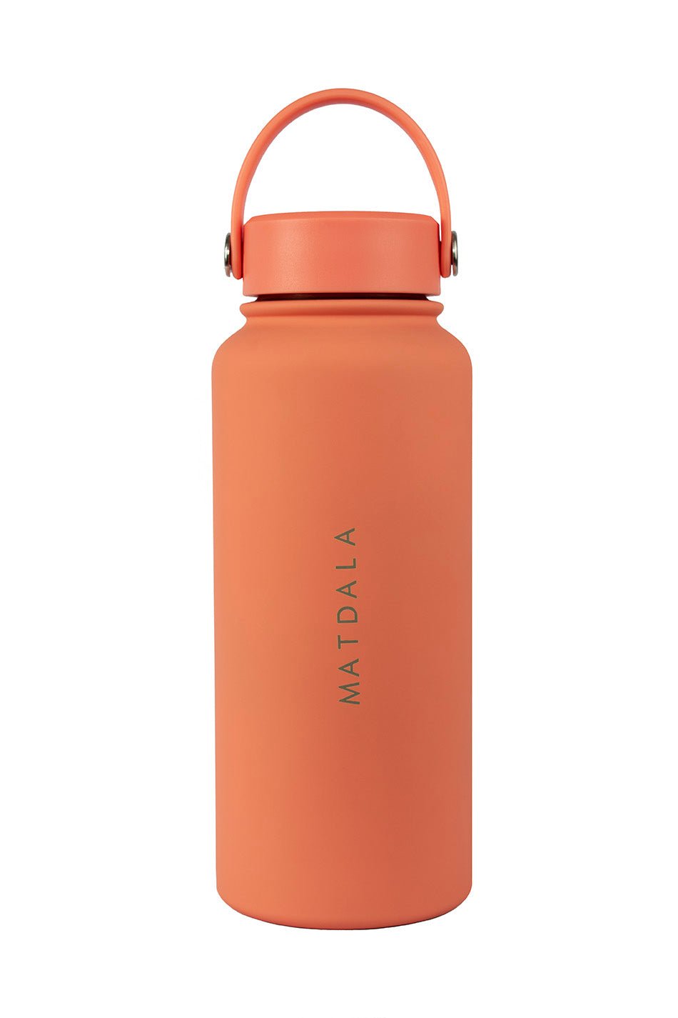 Botella Térmica EcoBottle Coral - Version Full (3 tapas, base de silicona, kit de limpieza) | 1Lt. (Personalizable) - MATDALA