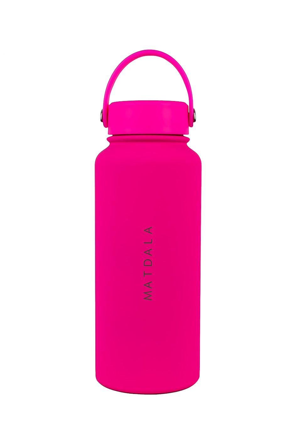 Botella Térmica EcoBottle Magenta - Version Full (3 tapas, base de silicona, kit de limpieza) | 1Lt. (Personalizable) - MATDALA