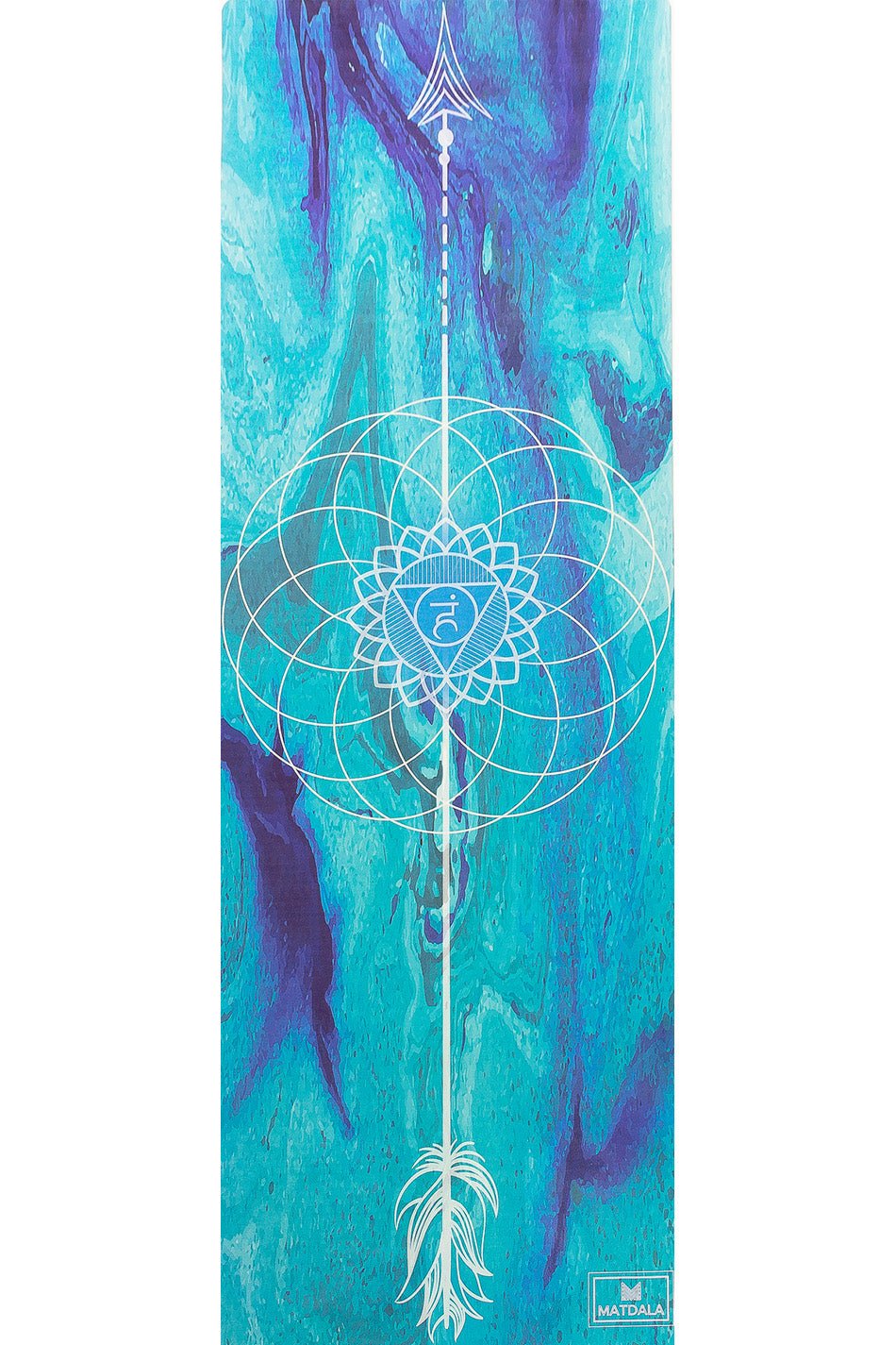 Mat de Yoga EcoTravel Vishuddha – Chakra Garganta (1.5mm) - MATDALA