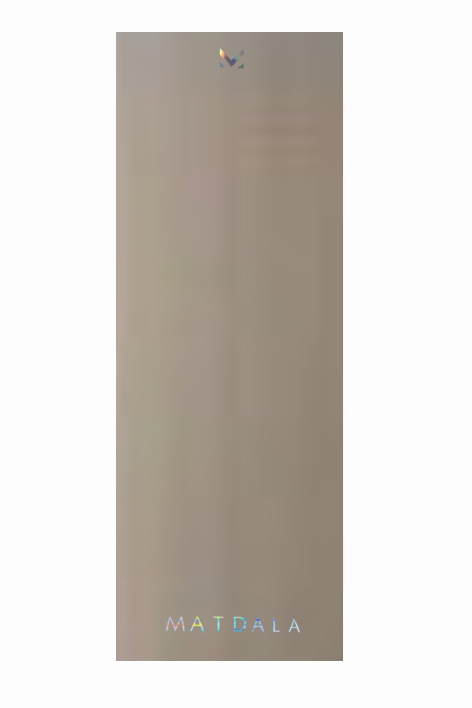 Mat de Yoga Travel PRO Power Grip – Crema (2 mm) - MATDALA