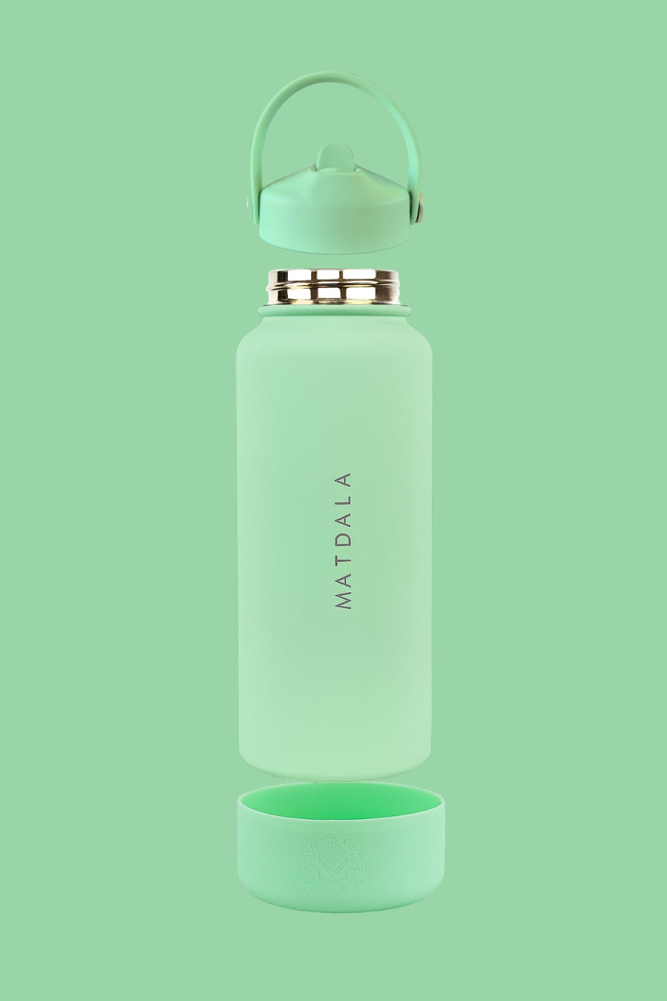 Botella Térmica Tapa Bombilla 1 Lt. | Menta
