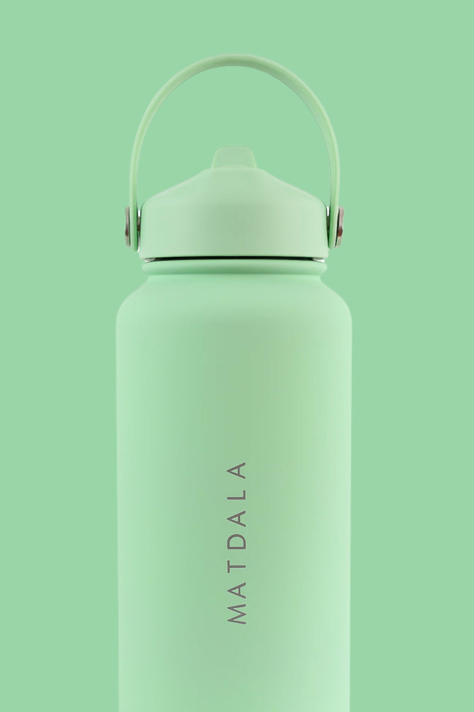 Botella Térmica Tapa Bombilla 1 Lt. | Menta