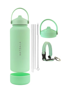 Botella Térmica Tapa Bombilla 1 Lt. | Menta