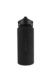 Botella Térmica EcoBottle Black | 1Lt. (Personalizable) - MATDALA